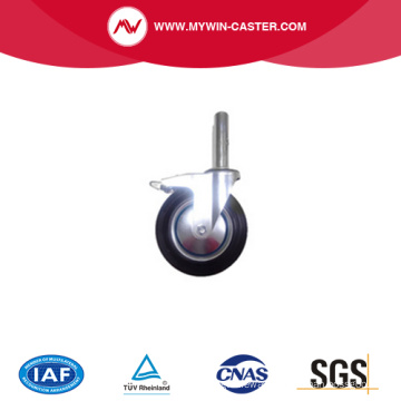 ndustrial rubber castors caster wheels